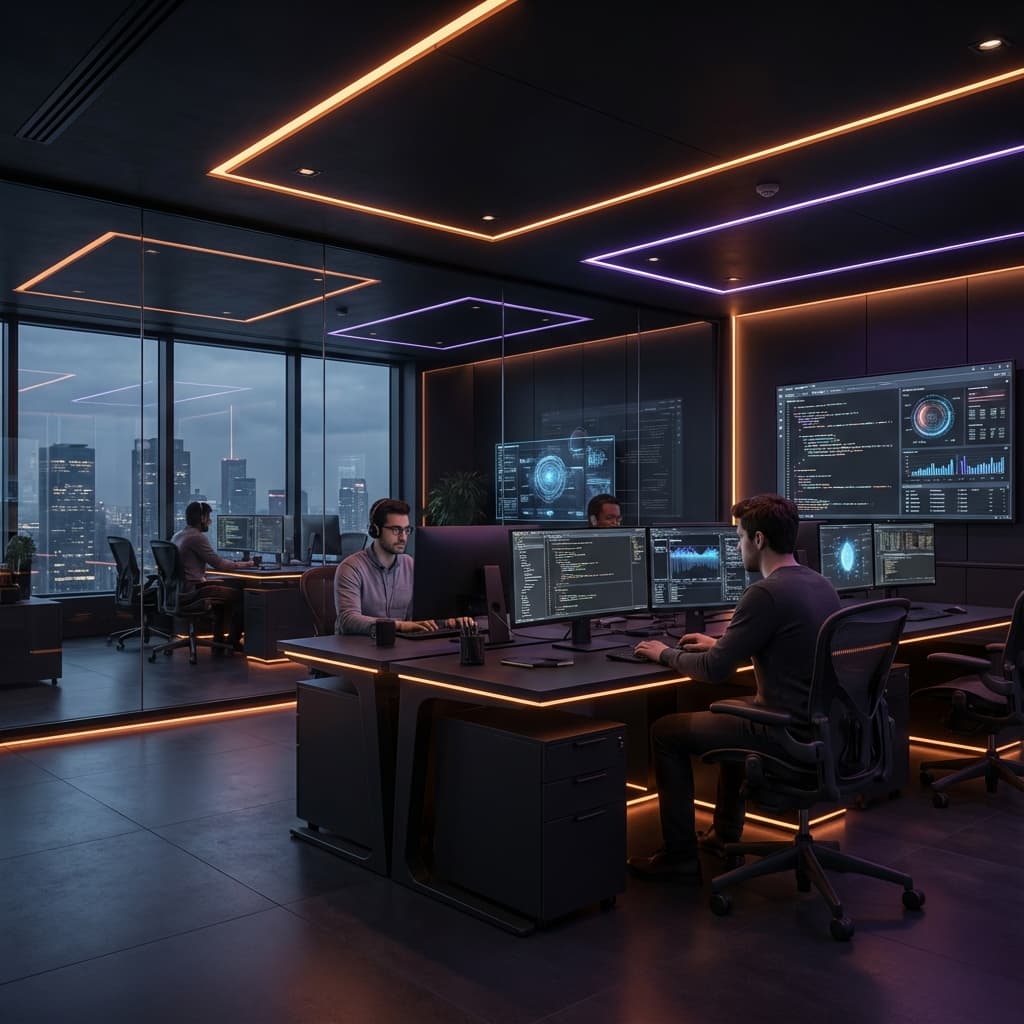 Modern ANSI Logic Office